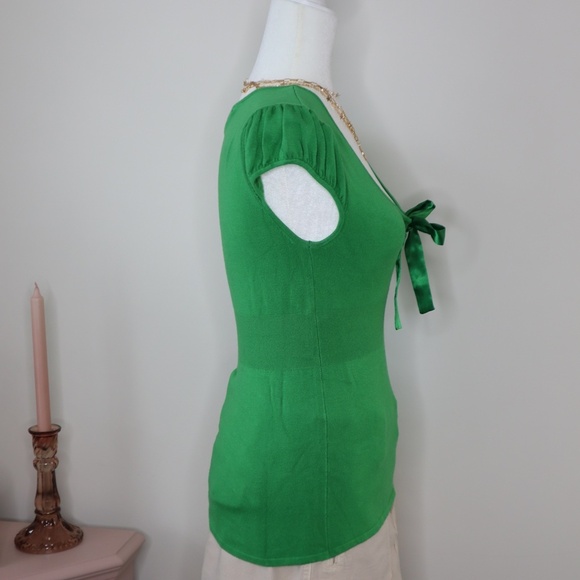 YANK (Brand) Baby Doll Top Y2K, Medium, Green - Picture 3 of 5